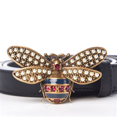 queen margaret gucci belt|Gucci Queen Margaret Leather Belt w/ Embellished Bee Buckle.